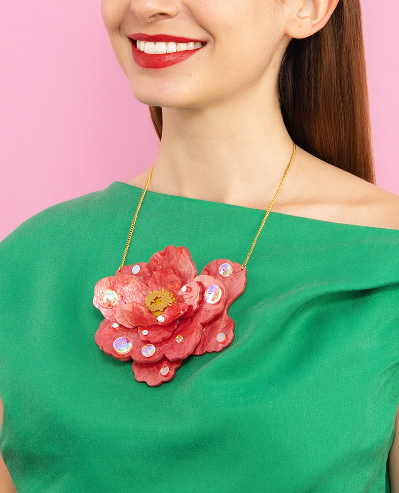 Floral Morning Dew Necklace