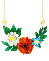 Floral Arrangement Necklace