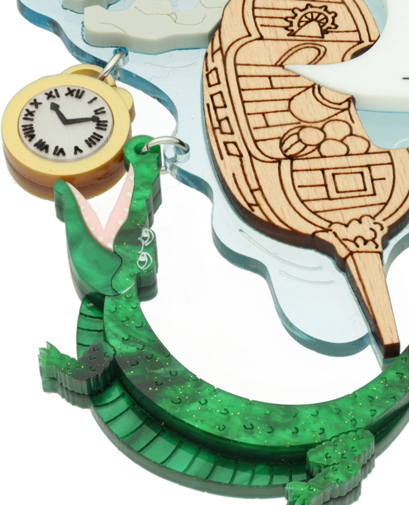 Fly with Peter Pan Statement Necklace