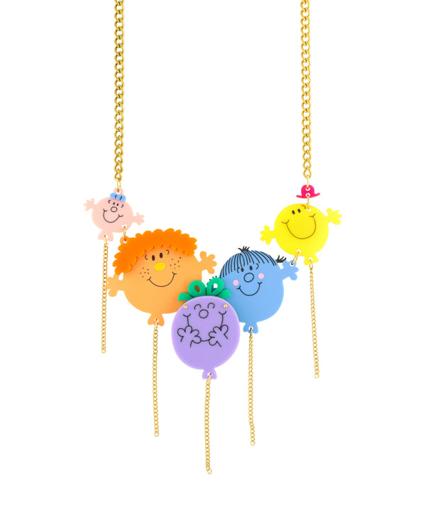 Flying High Balloons Necklace