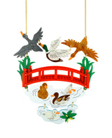 Flying Over Duck Bridge Necklace