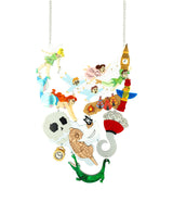 Fly with Peter Pan Statement Necklace