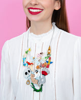 Fly with Peter Pan Statement Necklace