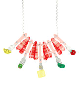 Foodie Fun on my Fork! Necklace