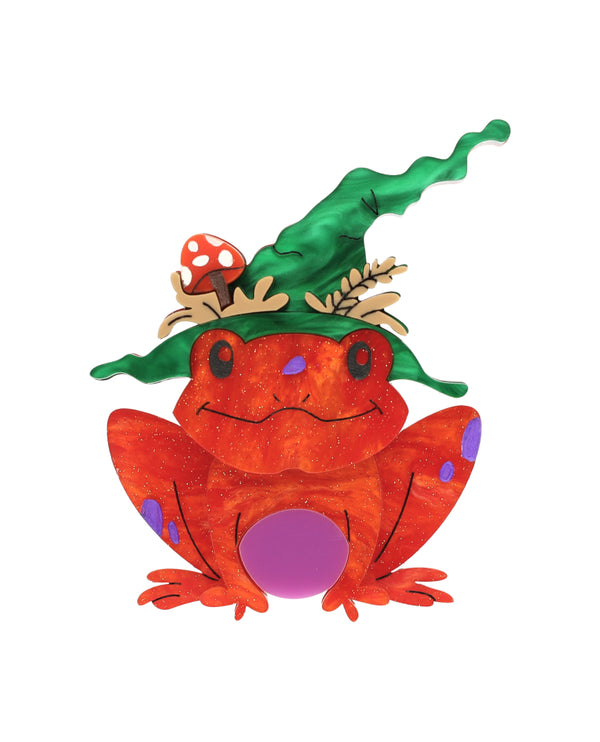 Froggy, the Best Witch Pet! Brooch