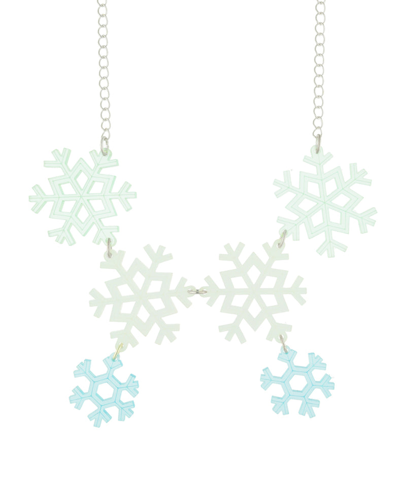 Frozen Little Snowflakes Necklace