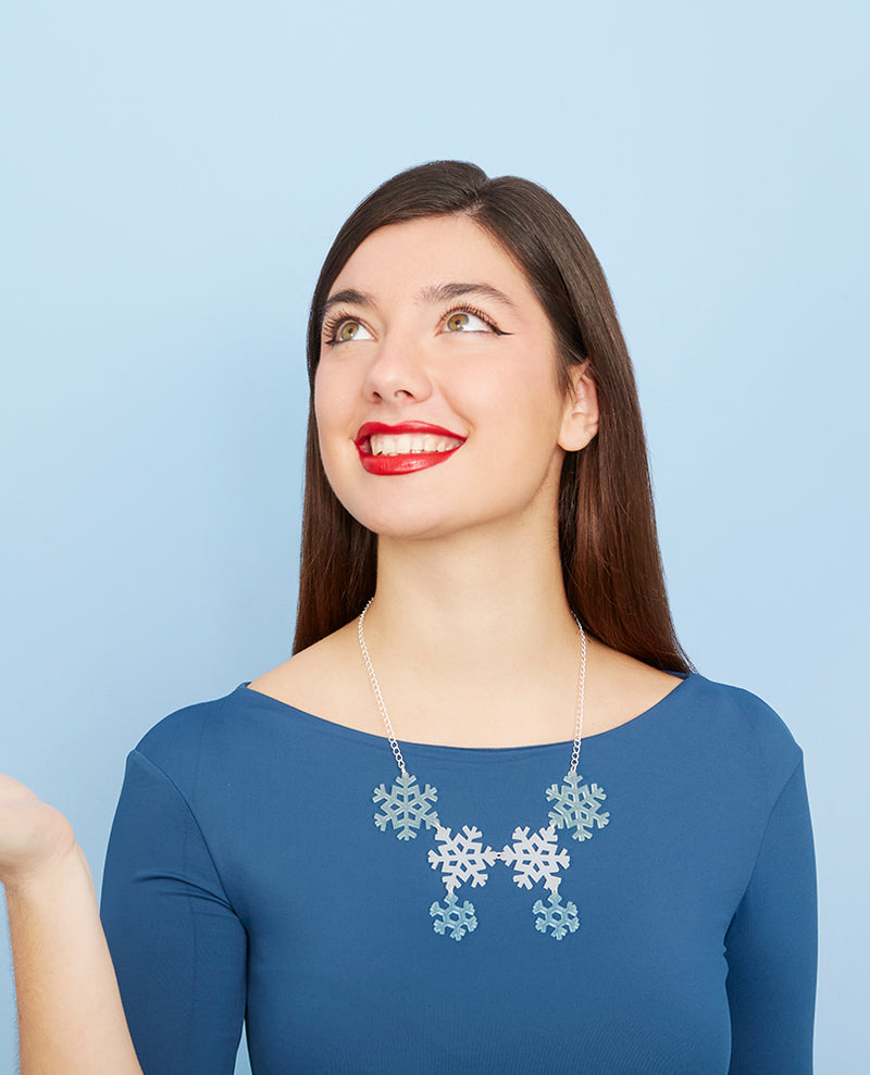 Frozen Little Snowflakes Necklace