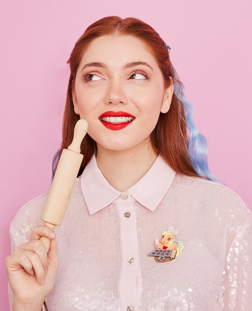 Fun Cookies Baking Brooch