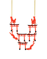 Fushimi Inari Taisha Spirit Fox Necklace