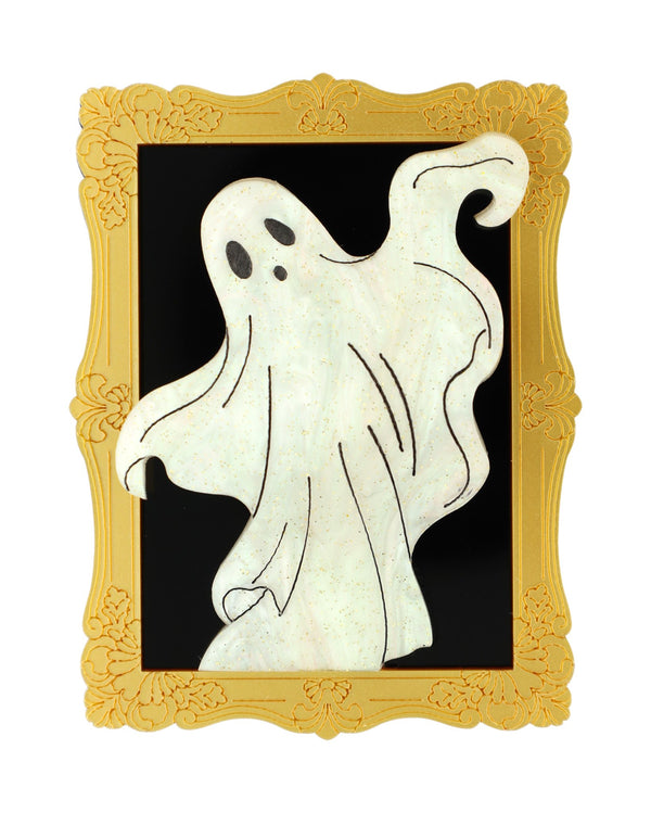 Ghost in the Frame Brooch