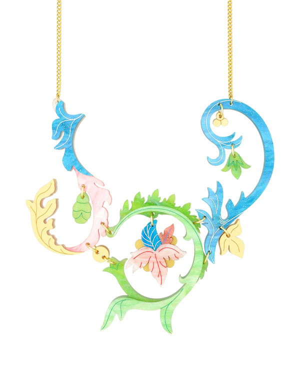 Gilded Ornament Necklace