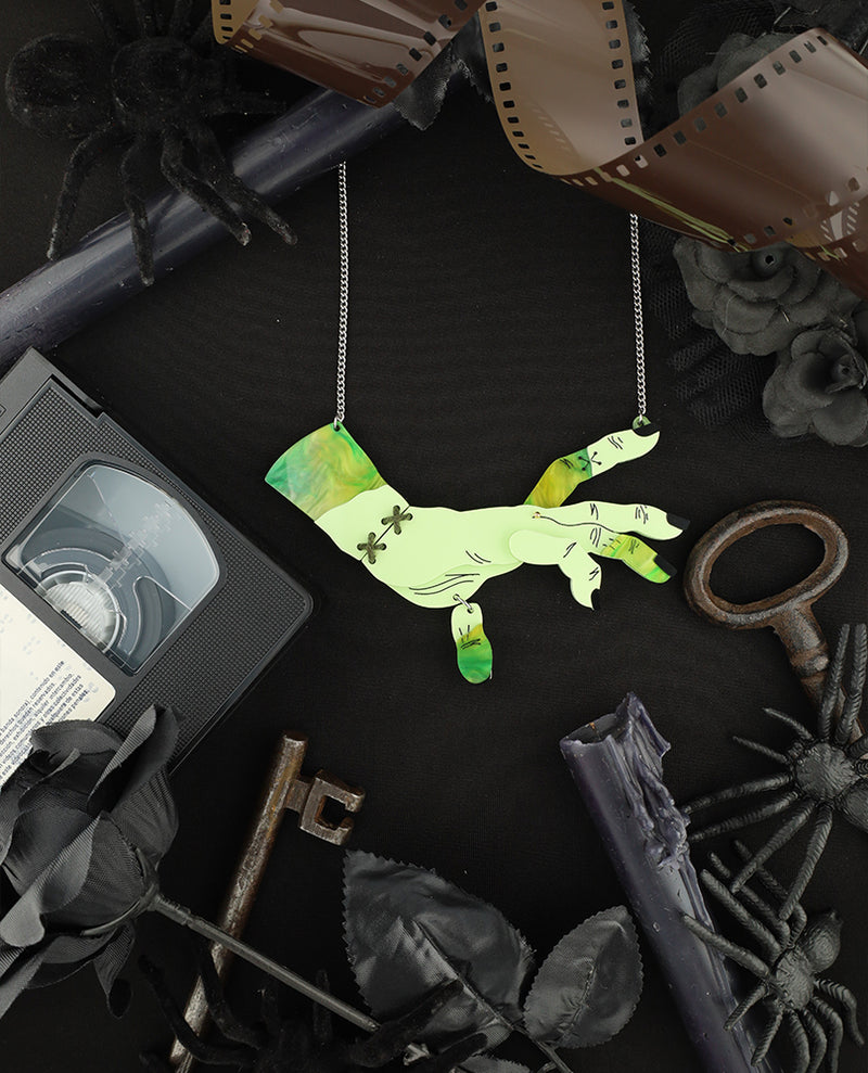 Give Me a Hand, Monster! Necklace