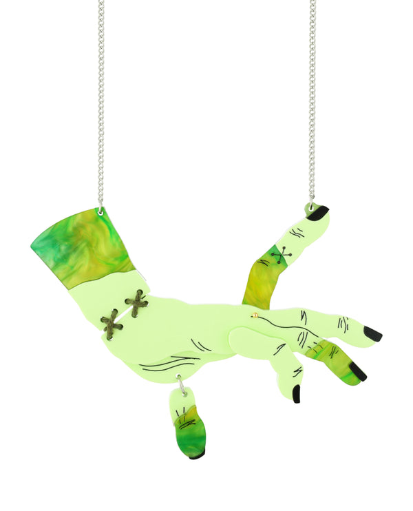 Give Me a Hand, Monster! Necklace