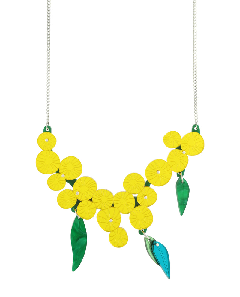 Golden Wattle Necklace