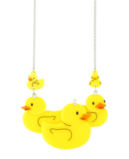 Good Luck and Hook A Duck! Necklace