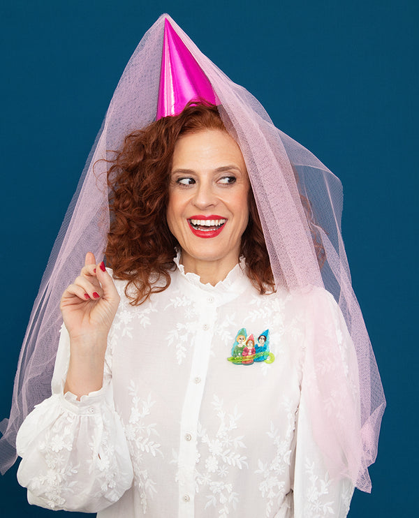 Graceful Godmothers Brooch