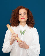 Green Two-Headed Beast Necklace