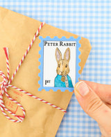 Greetings from Peter Rabbit Stamp Brooch