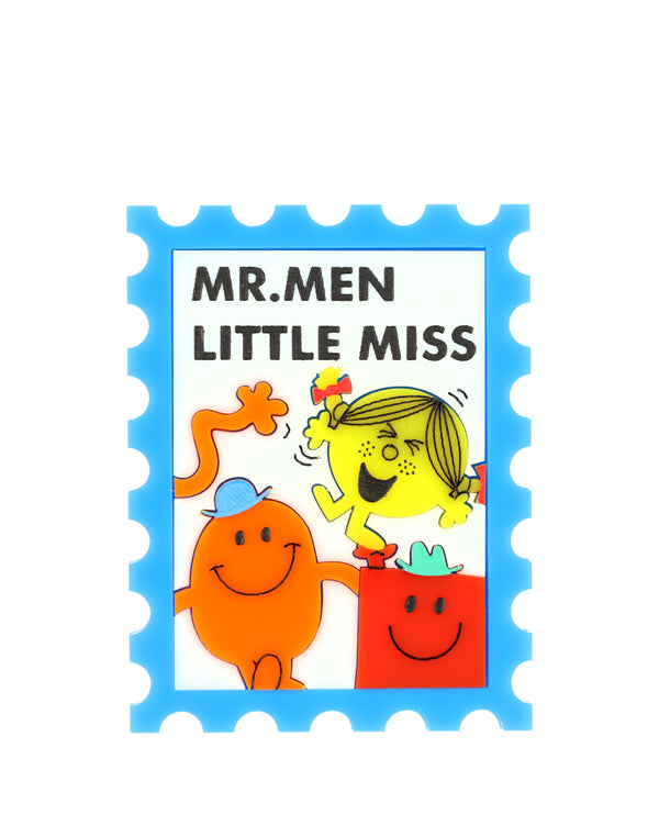 Greetings from Dillydale Stamp Brooch