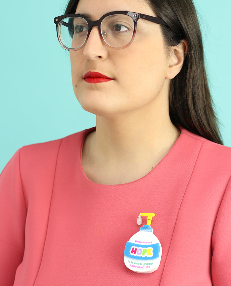 HOPE brooch -interactive-