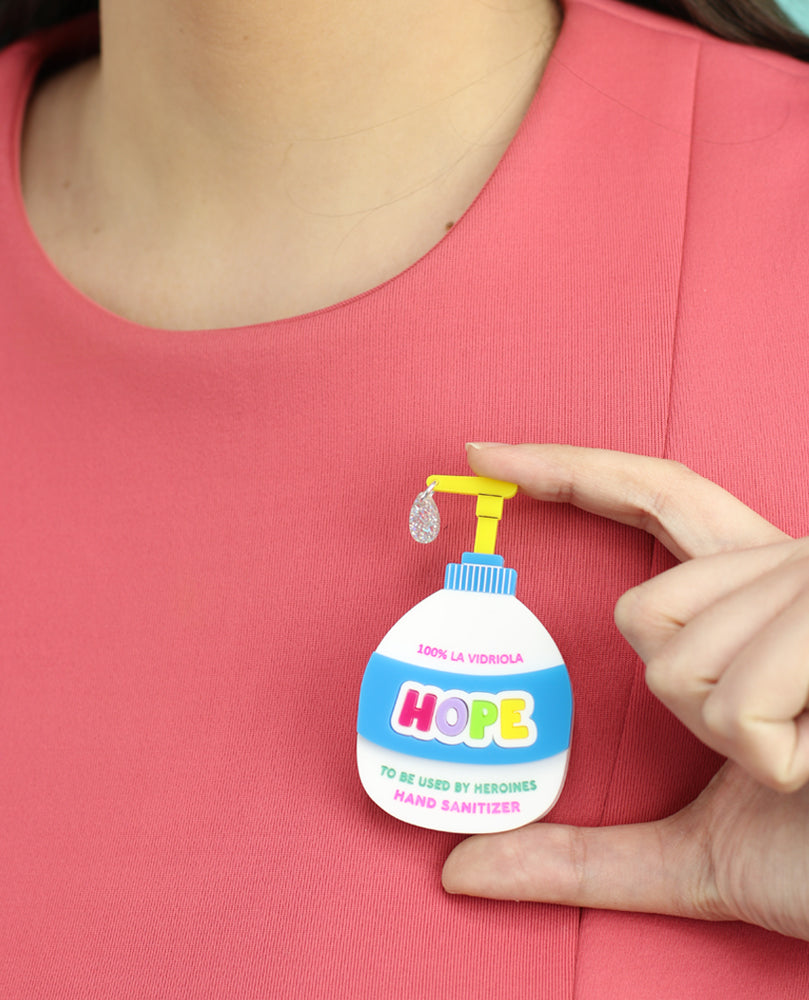 HOPE brooch -interactive-