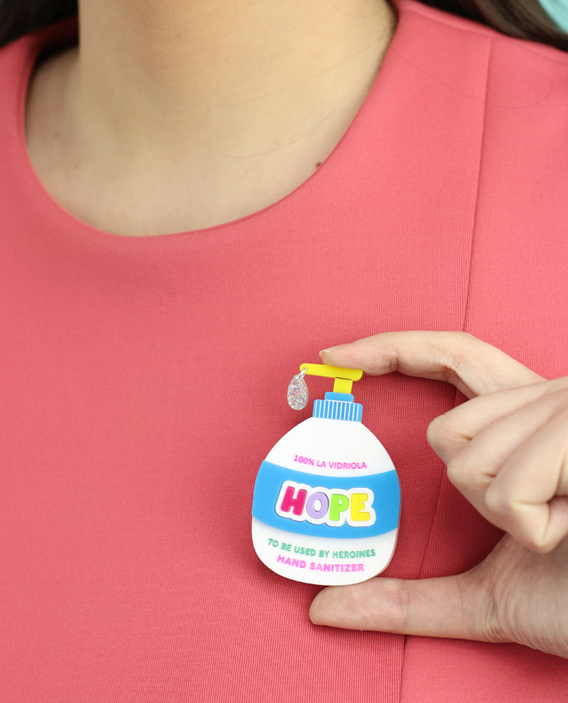 HOPE brooch -interactive-