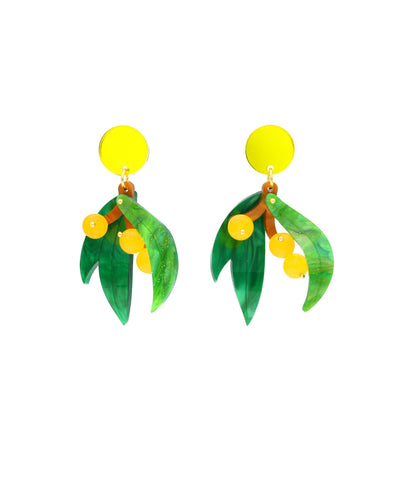 Hanging Wattle Earrings