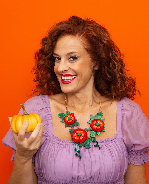 Harvesting Season Statement Necklace