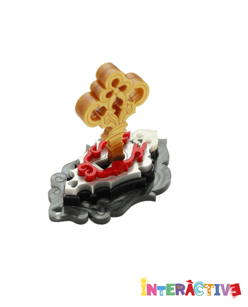 Haunted Keyhole Brooch - Interactive -