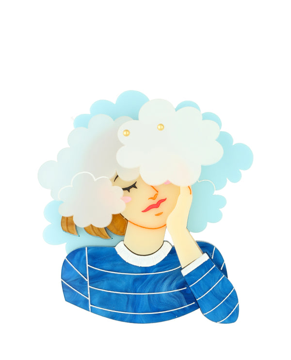 Head in the Clouds Brooch