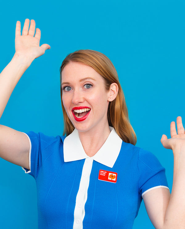 Hello, I’m Mr or Little Miss… Custom Message Brooch -Custom-