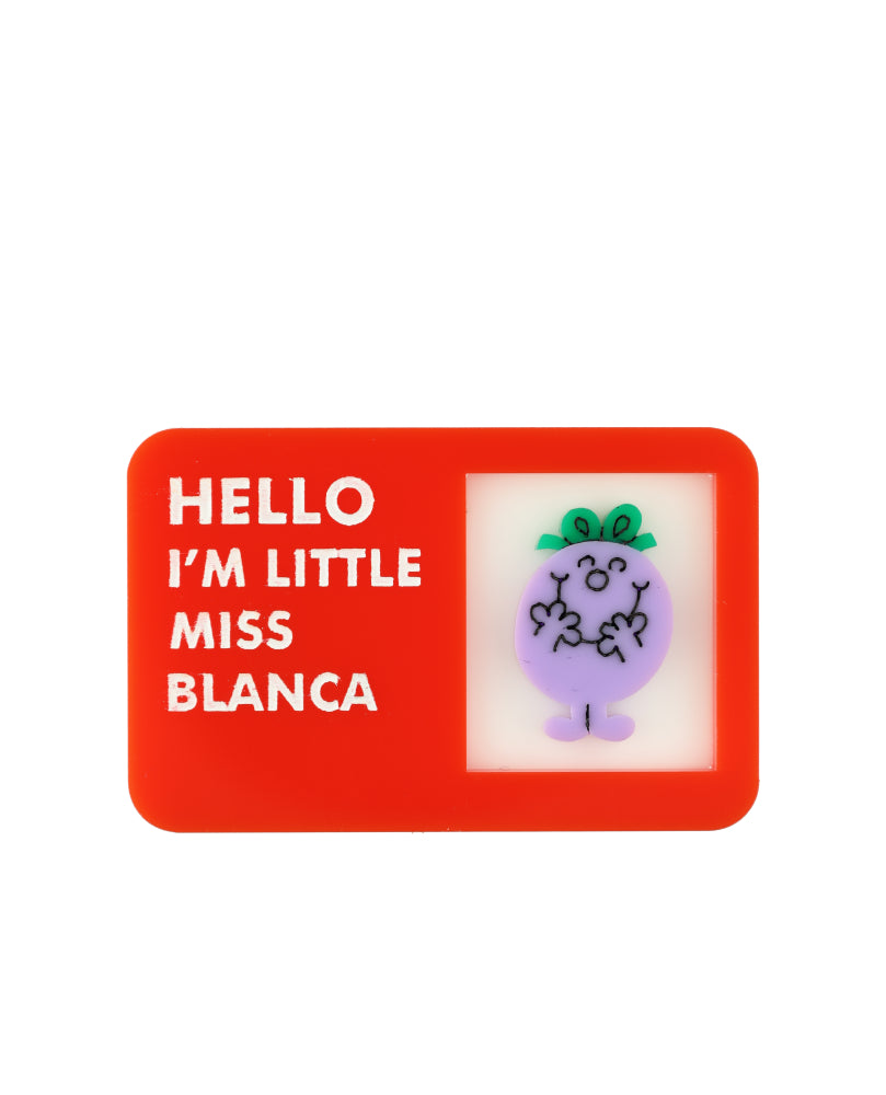 Hello, I’m Mr or Little Miss… Custom Message Brooch -Custom-