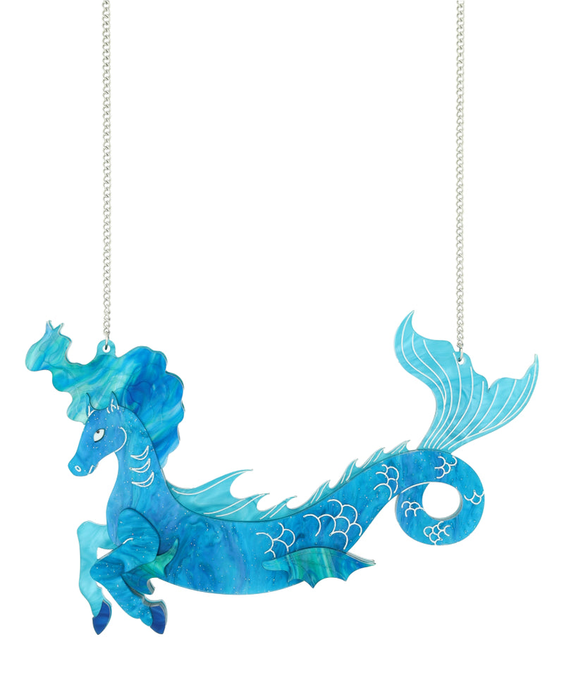 Hippocampus, the Sea Horse Necklace