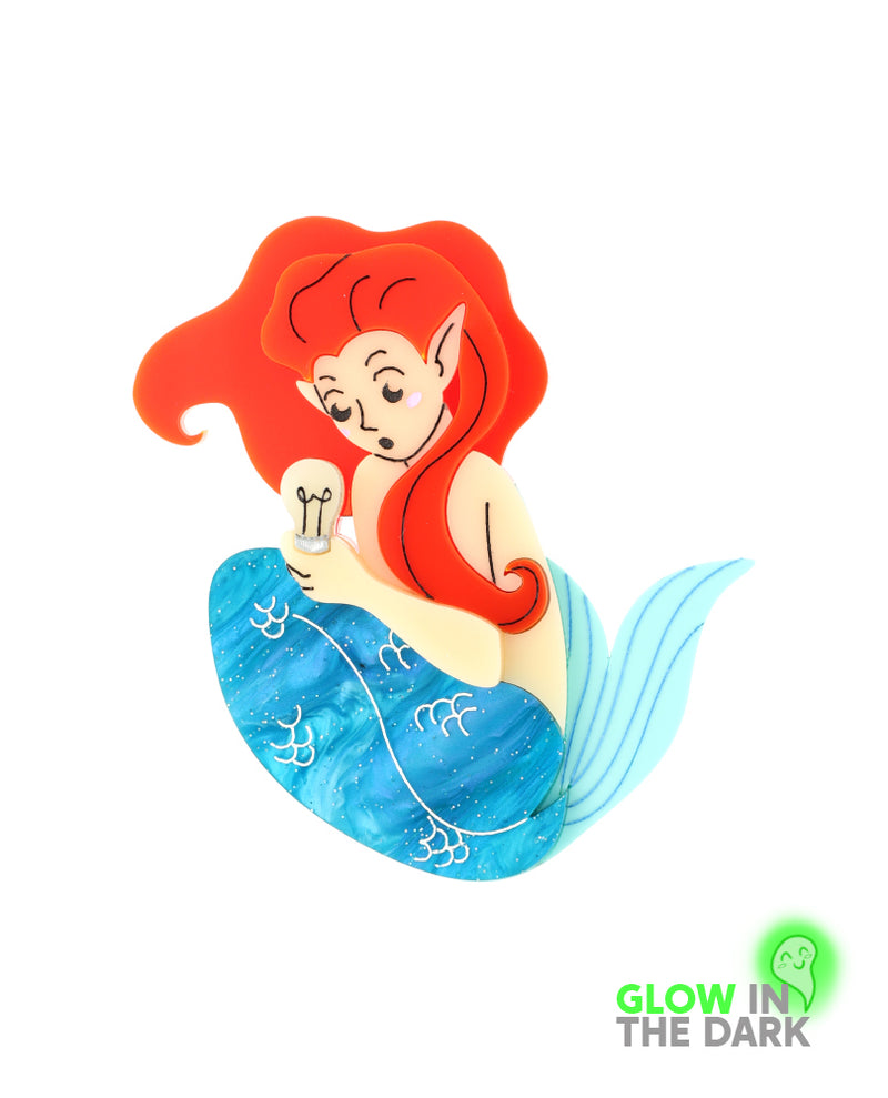 Human World Discoveries Mermaid brooch