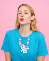 I Love My Sunlight Pony Necklace
