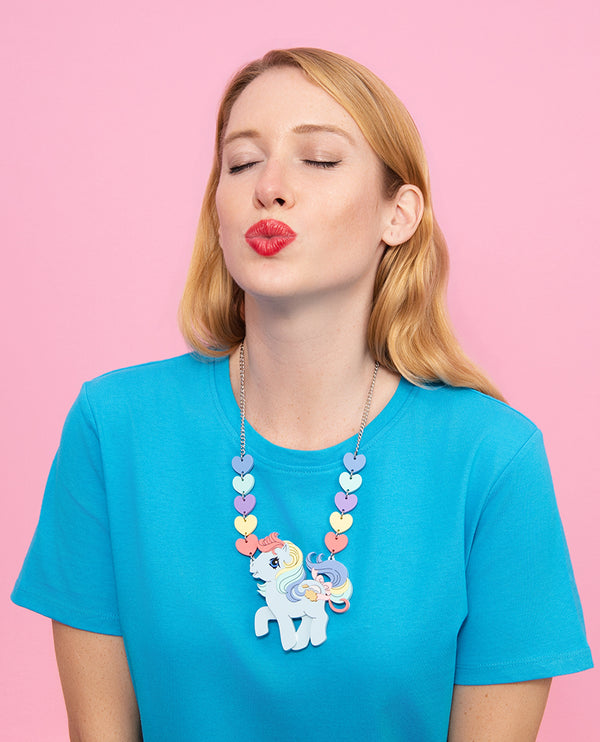 I Love My Sunlight Pony Necklace