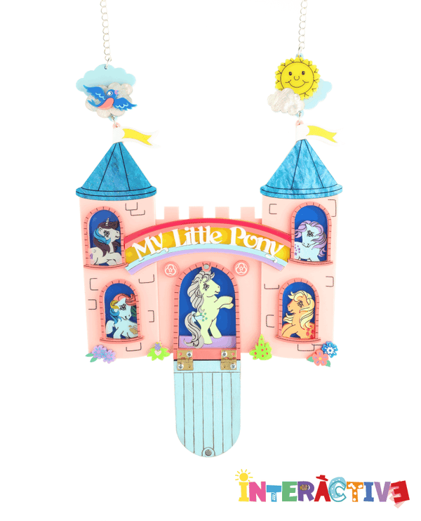 Into The Grand Pony Dream Castle Statement Necklace