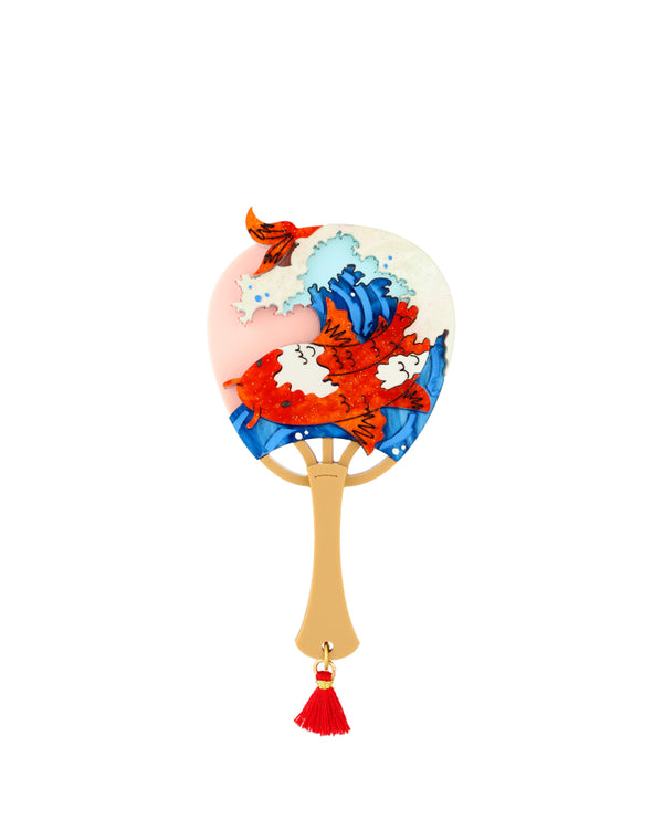 Japanese Breeze Brooch