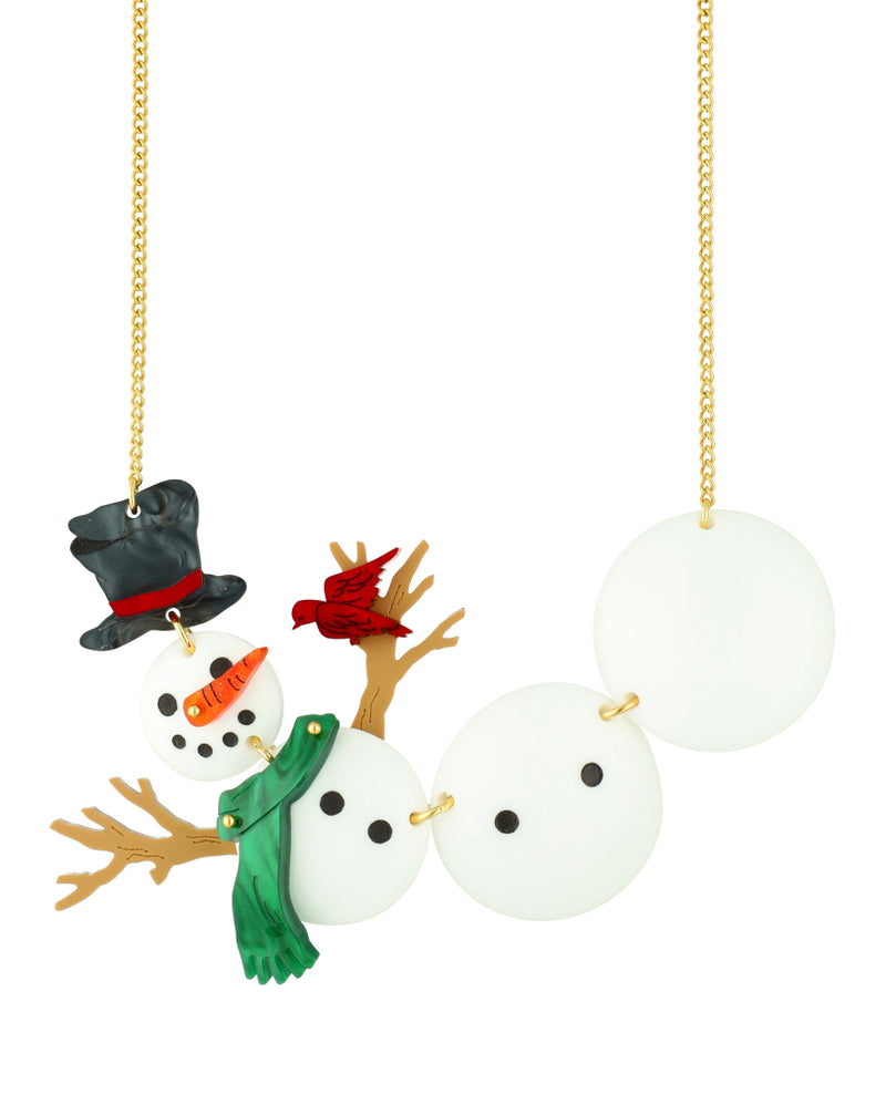 Jolly and Snowy Necklace