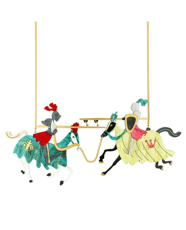 Joust for Honor and Glory Necklace