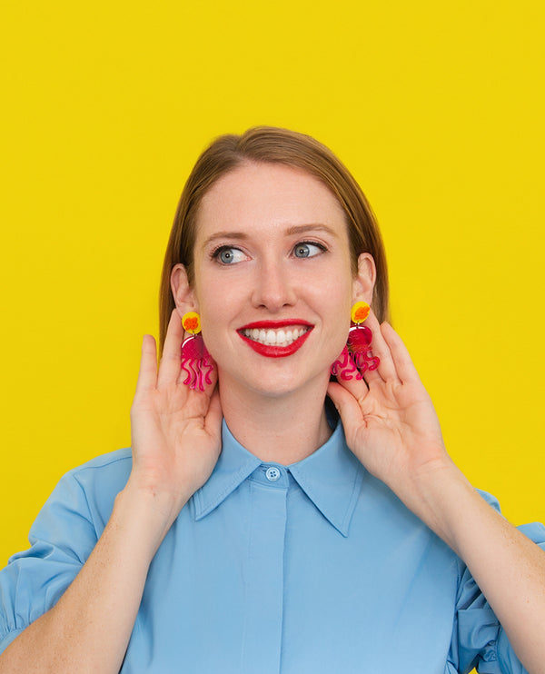Jumping Jellyfish Earrings