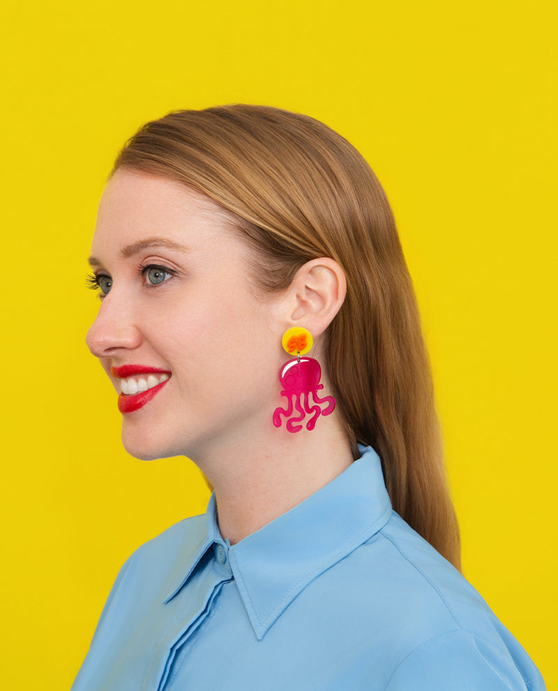 Jumping Jellyfish Earrings