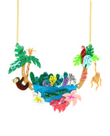 Jungly friends necklace