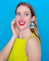 Just Smurfing Around Earrings