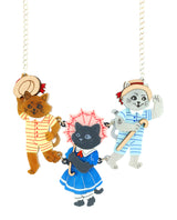 Kitties At The Seaside Necklace