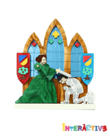 Knighting Ceremony Brooch -Interactive-