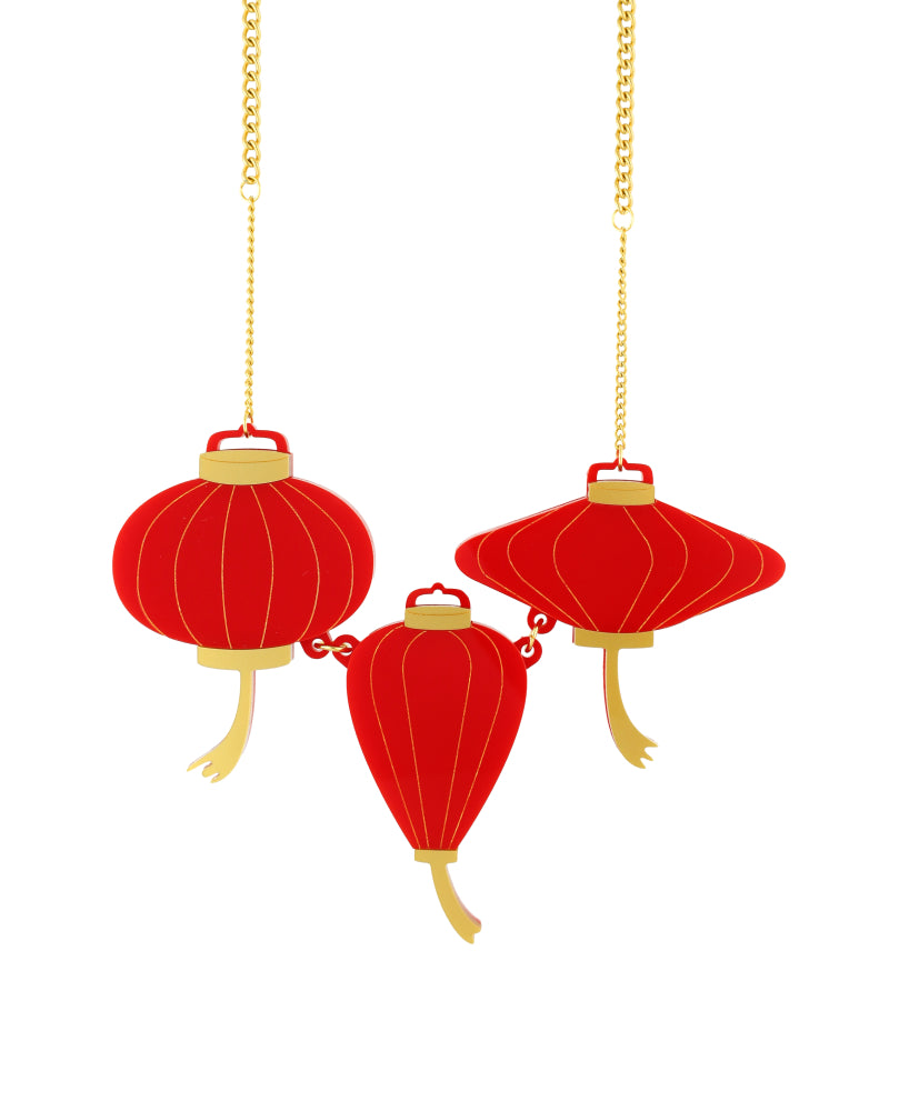 Lantern Party Parade Necklace