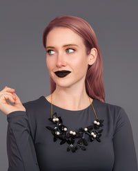 Last Christmas Mistletoe Necklace