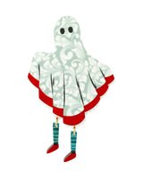 Last Minute Halloween Costume Brooch
