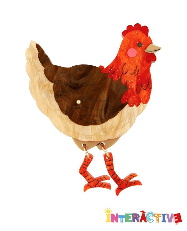Laying an Egg Brooch -Interactive- -Chance of 1/1 Ultrarare-
